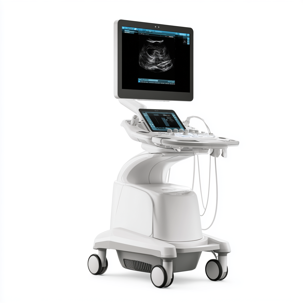 Ecograf cardiac de înaltă rezoluție folosit pentru ecocardiografie la ArenaMed București