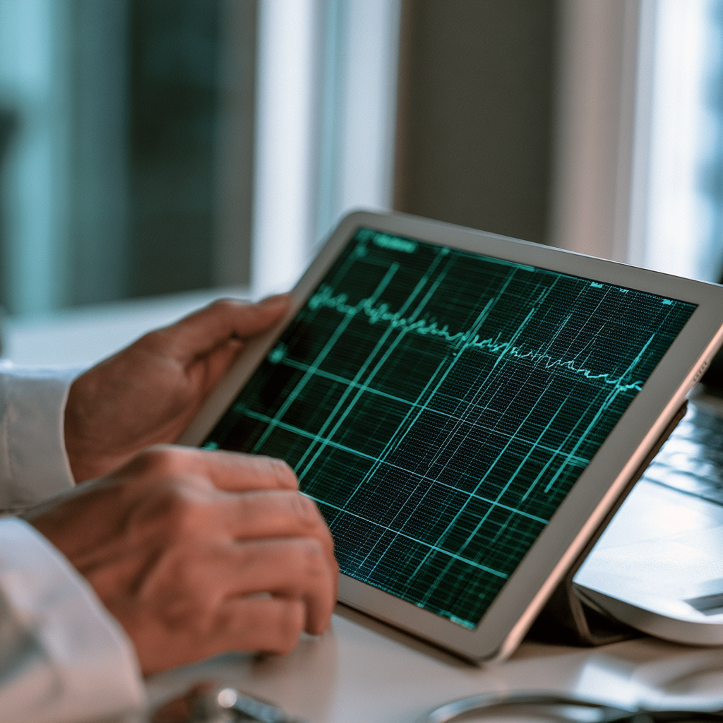 Interpretarea traseului EKG de către medicul cardiolog la ArenaMed București