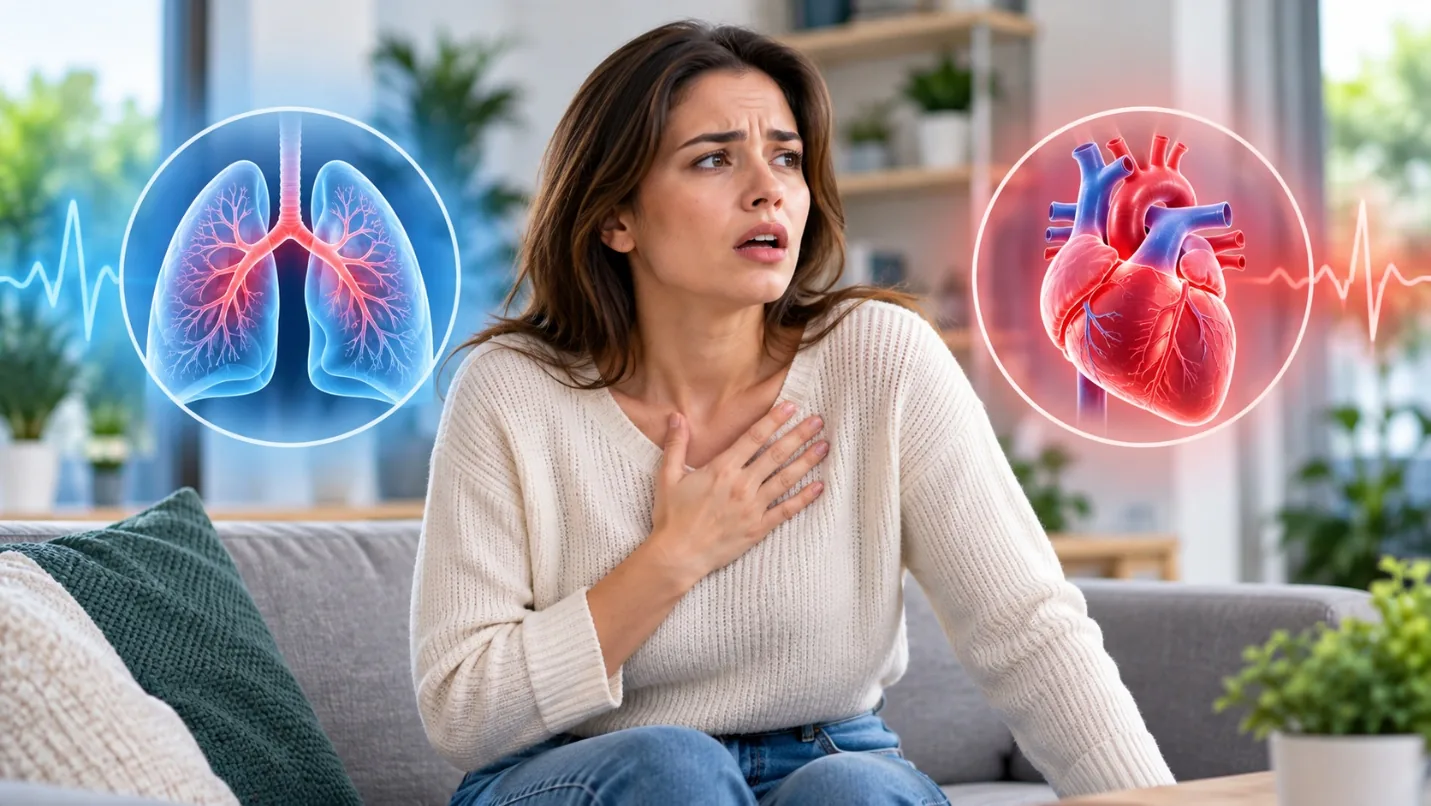 Senzația de sufocare: cauze pulmonare, cardiace și când trebuie cerut ajutor medical