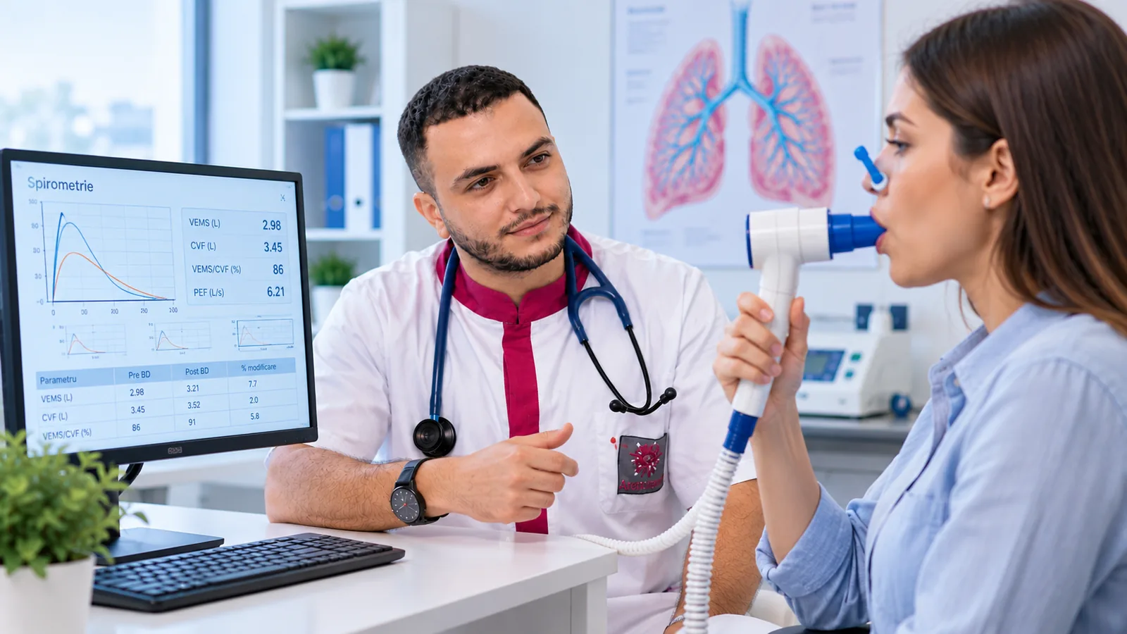 Spirometria: ce este, când este recomandată și cum se desfășoară?
